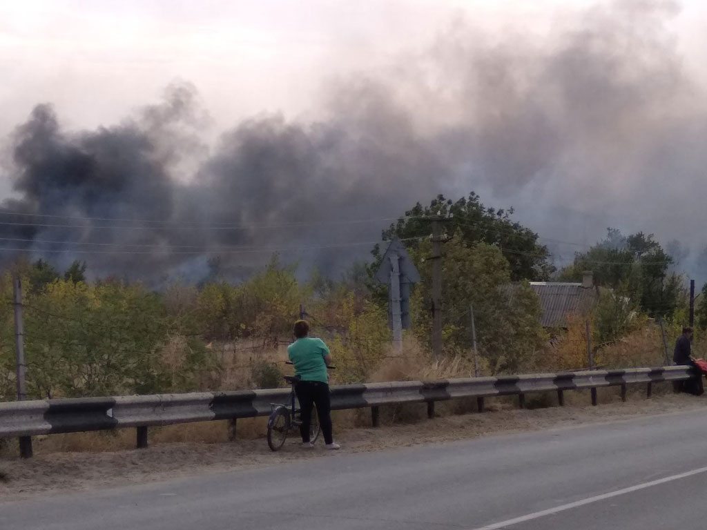 Пожар Станица Луганска
