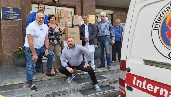 Medical materials delivered to the Kyiv Regional Perinatal Center