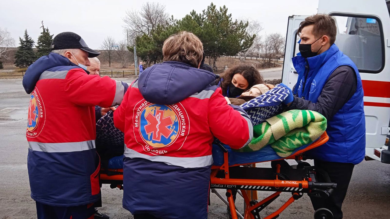 КПВВ «Станица Луганская» оказание медицинской помощи