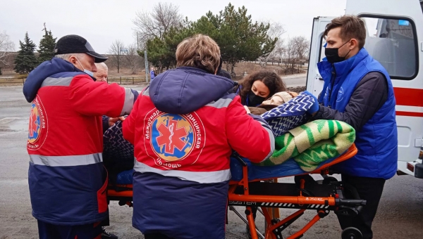КПВВ «Станица Луганская» оказание медицинской помощи