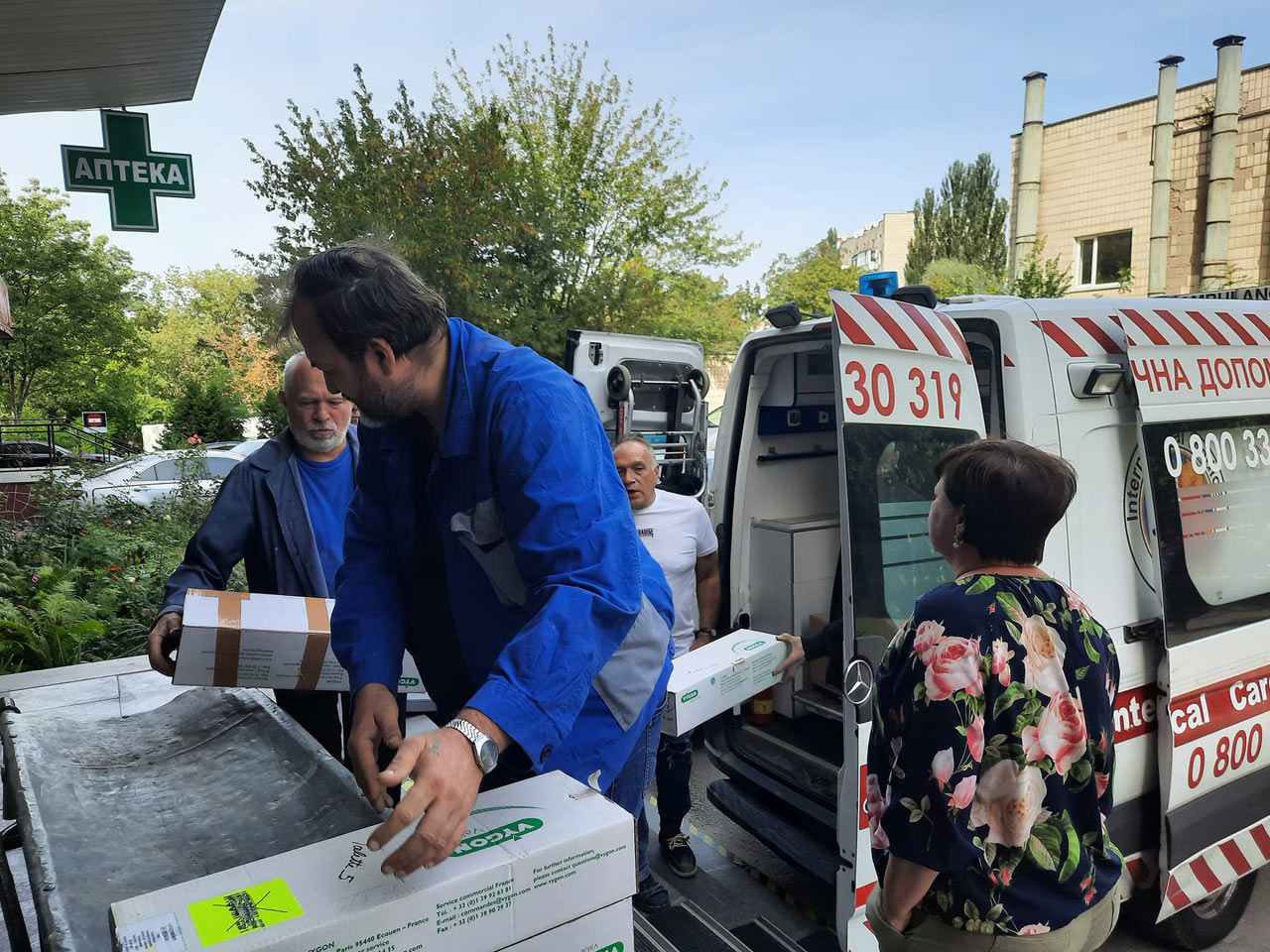 Medical materials delivered to the Kyiv Regional Perinatal Center