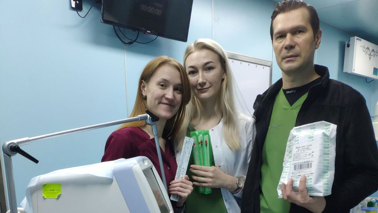 The next batch of humanitarian aid went to the clinics of Ukraine