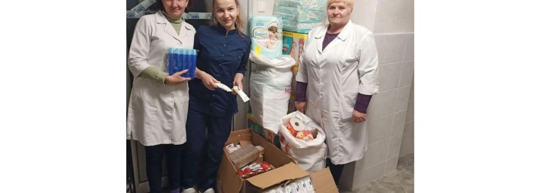 The Embassy of Slovakia in Kyiv has transferred personal hygiene products