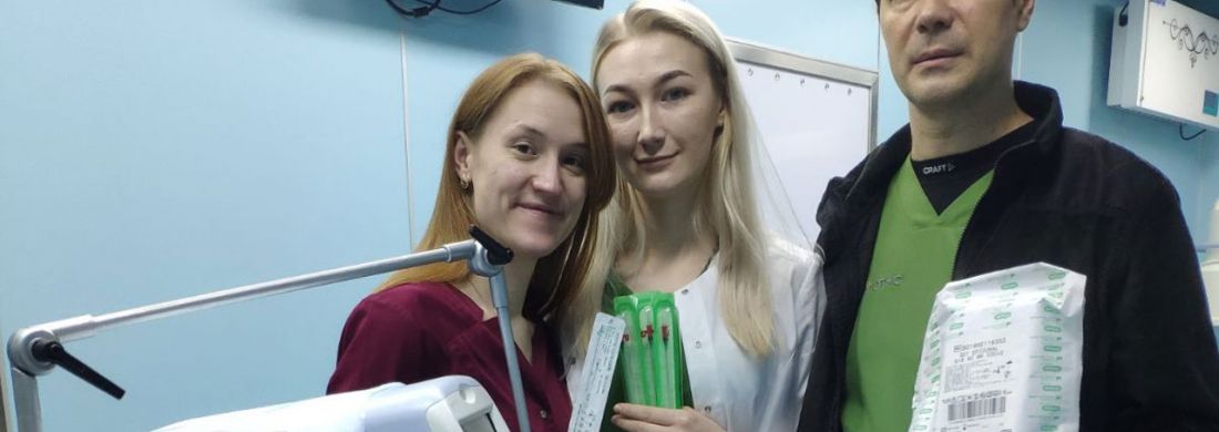 Очередная партия гуманитарной помощи отправилась по клиникам Украины